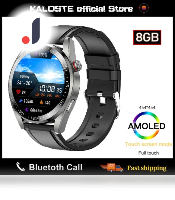Smart Watch with AMOLED Display — Wearable Accessories, Tiktop2