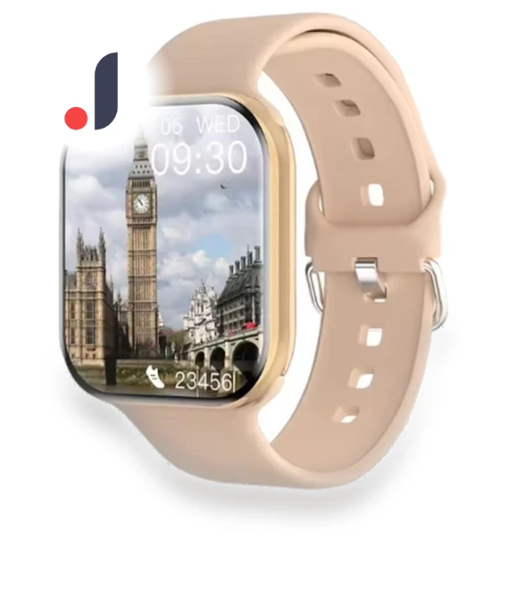 Smart Watch with Bluetooth Calls, Heart Rate Monitor, and Blood Pressure Sensor — Smartwatches, Yayingda