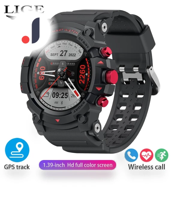 Smart Watch with GPS Positioning for Outdoor Sports — Smartwatches, LIGE