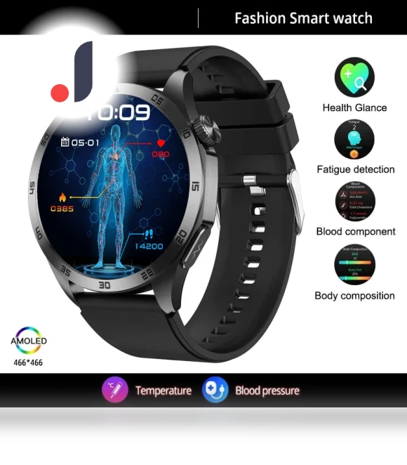 Smart Watch with Health Monitoring — Smartwatches, Zodvboz
