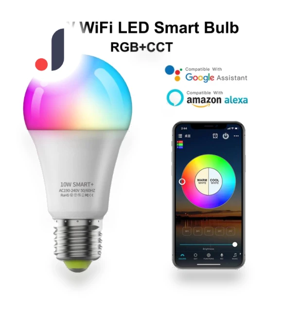Smart WiFi LED RGB Lamp — LED, HOME-Auto-001
