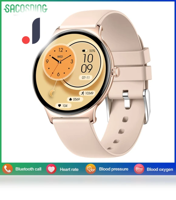 Ultra-thin 7.9 mm Smart Watch for Women — Smartwatches, SACOSDING