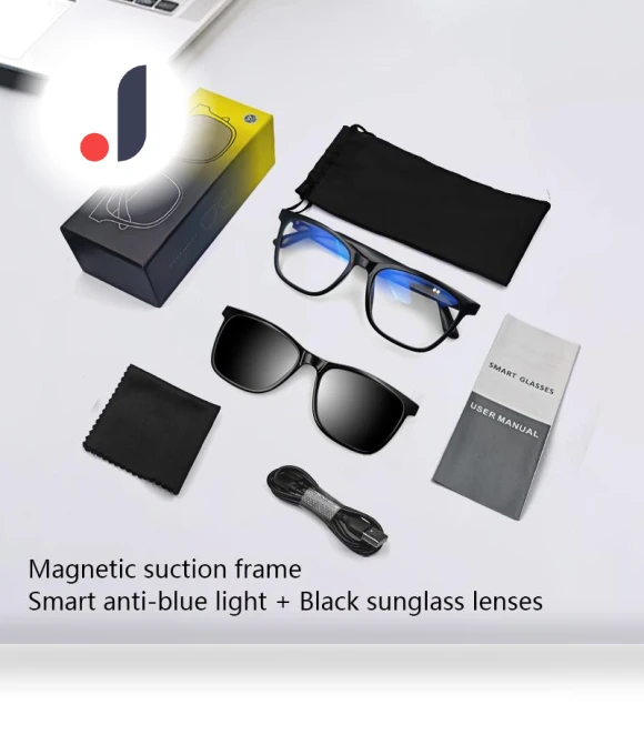 Bluetooth Smart Glasses for Vision Correction — Smart Glasses, Fashion Glasses M