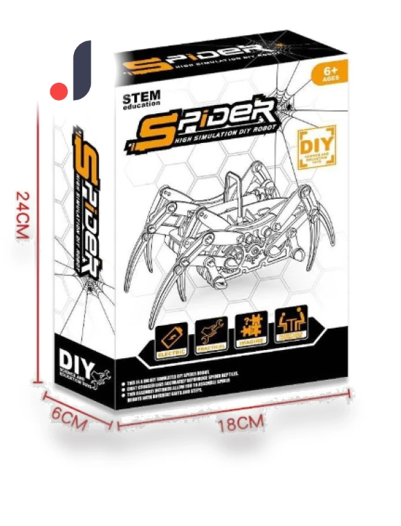 Educational Electric Spider Robot — Construction Kits, TK Toys