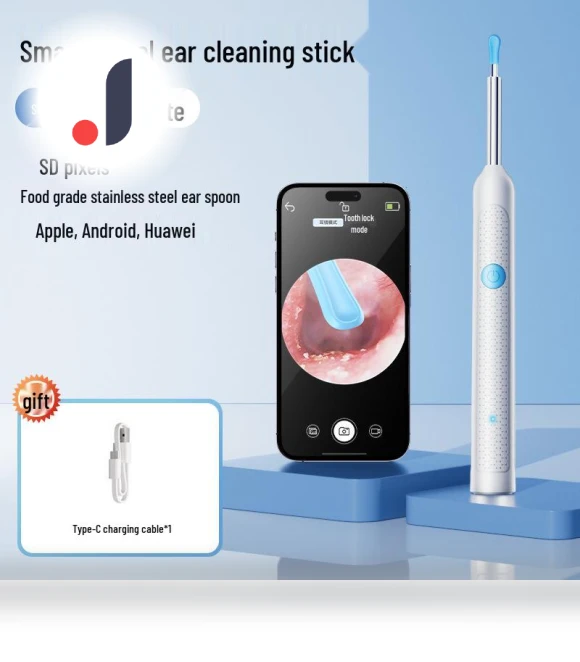 HD WiFi Smart Visual Ear Cleaning Tool — Wax Removal, TrendVibeCN
