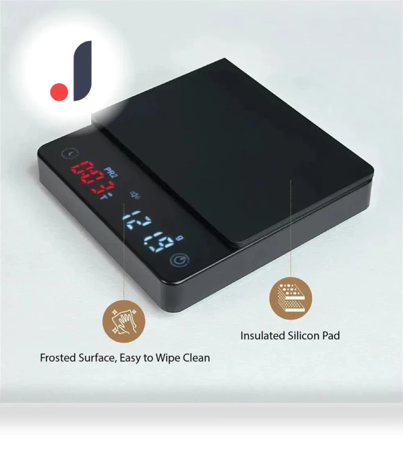 Mini Nano Coffee Scale with Timer — Coffee Scoops, Various wearables