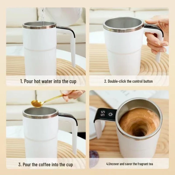 Rechargeable Magnetic Stirring Cup, Deals Supermarket