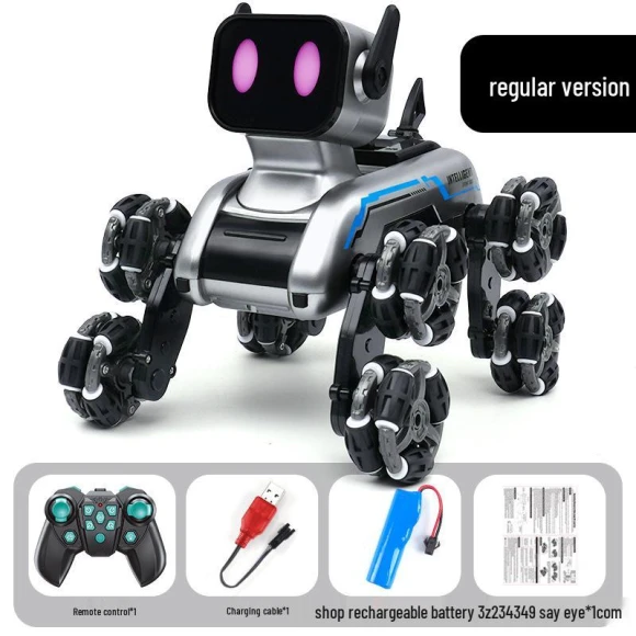 Remote Control Stunt Dog Robot, Toys Space