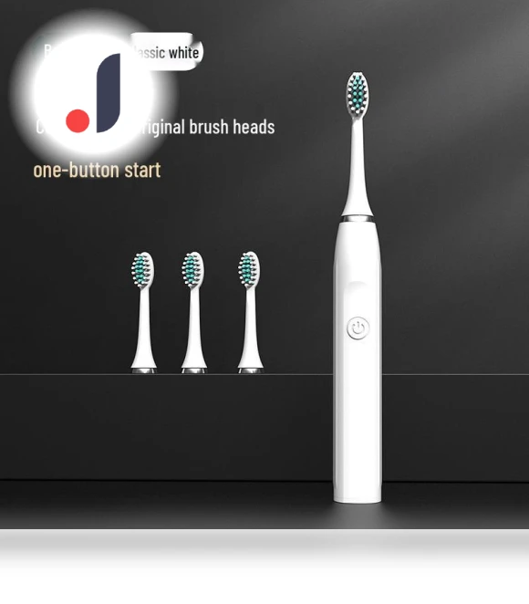 Smart Electric Toothbrush Set with Wireless Charging — Chargers, TrendVibeCN