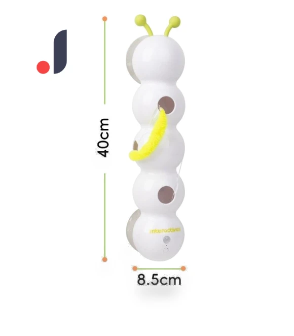 Smart Motion Worm Toy for Indoor Cats — Cat Playthings, YJMP Top