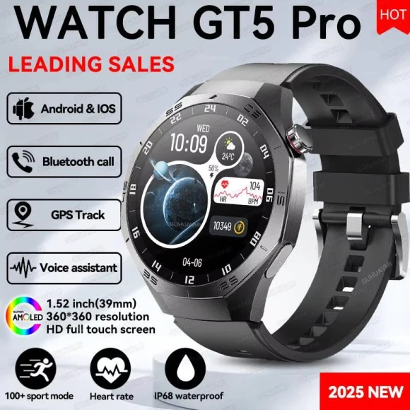 Smart Watch GT5 Pro, QLY Online
