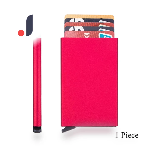 Thin Metal RFID Credit Card Holder — Travel Wallets, Fashionable bags
