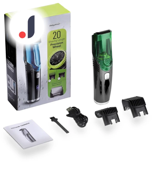 Wireless Men's Beard Trimmer — Nose & Ear Trimmers, Light makeup