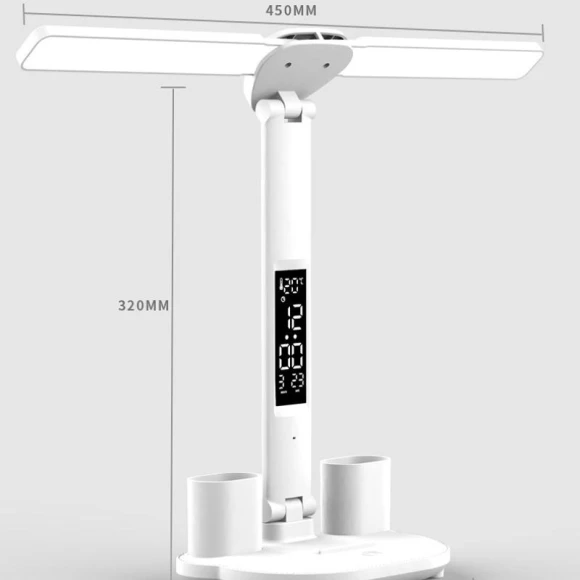 LED Desk Lamp with Adjustable Brightness, Happy6