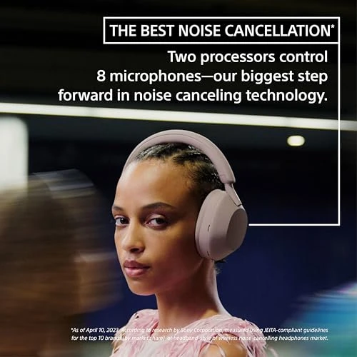 Premium Noise Canceling Headphones, Sony