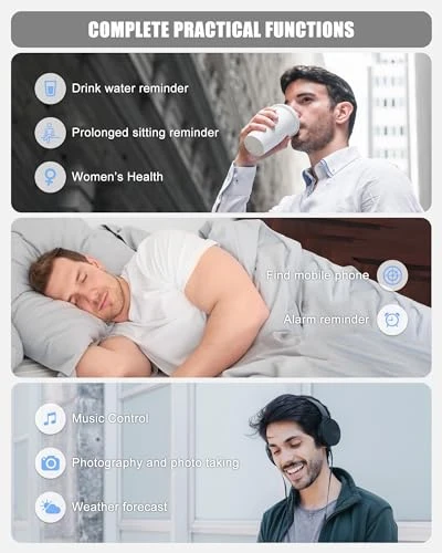 Smart Fitness Tracker Watch, QVEQ