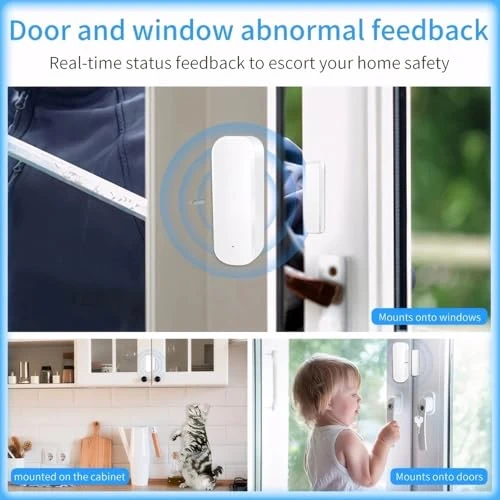 Smart WiFi Door/Window Sensor, Sanofuturion