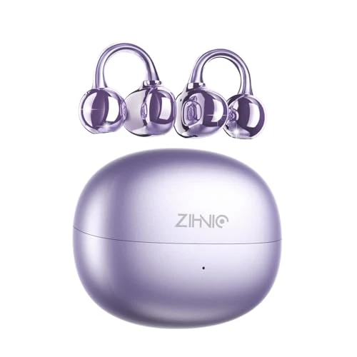Wireless Clip on Earbuds, ZIHNIC