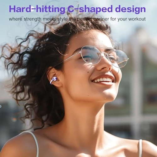 Wireless Clip on Earbuds, ZIHNIC