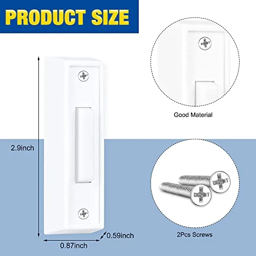 Lighted Doorbell Button, Saillong