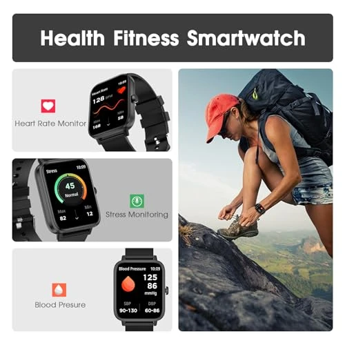 Waterproof Fitness Smart Watch, FTTMWTAG