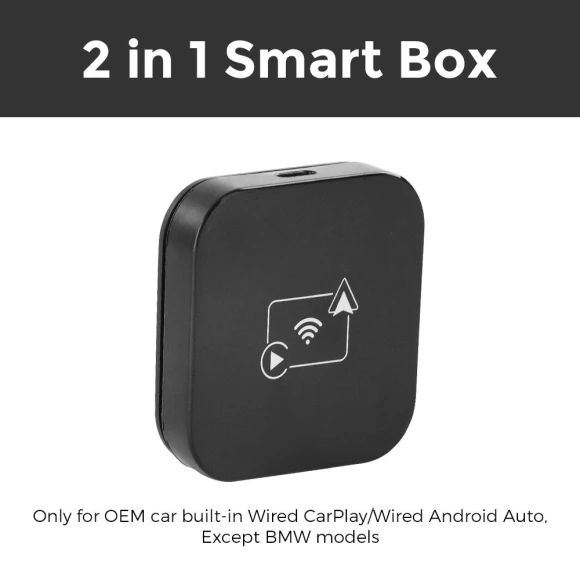 Wireless CarPlay and Android Auto Adapter — Car Infotainment System, JOHO