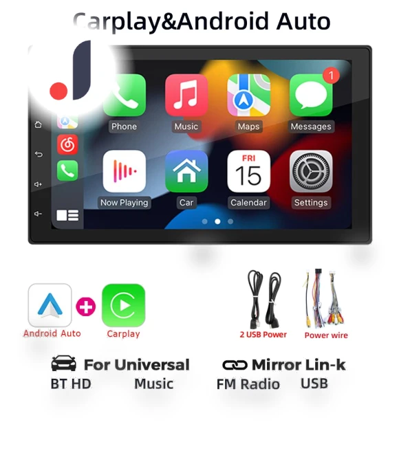 7-Inch Car Multimedia Stereo Player — Stereo Receivers, Auto Launcher