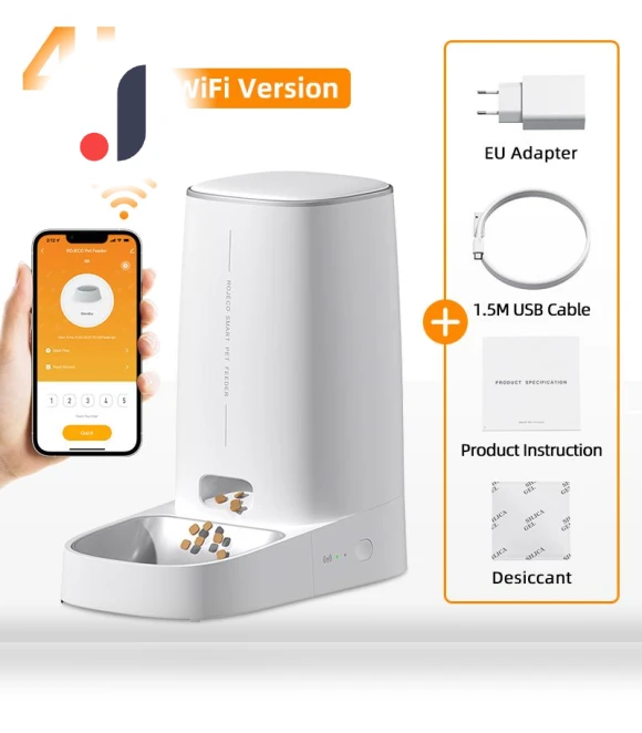 Automatic Pet Feeder — Automatic Feeders, ROJECO