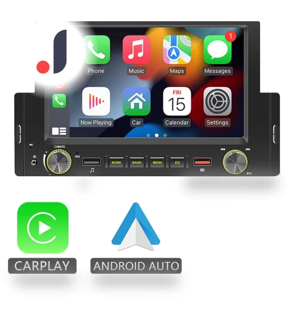 Car Radio with CarPlay and Android Auto — Stereo Receivers, SageTechnology