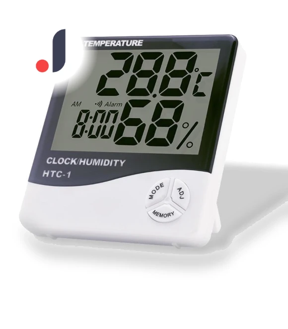 Digital Thermometer and Hygrometer — Home Climate Control, AI Supermarket