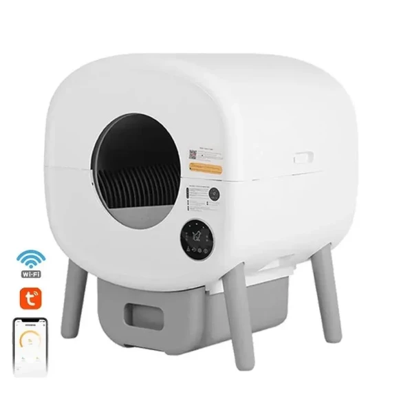 Fully Automatic Cat Toilet — Self-Cleaning Litter Box, HOME-Auto-001
