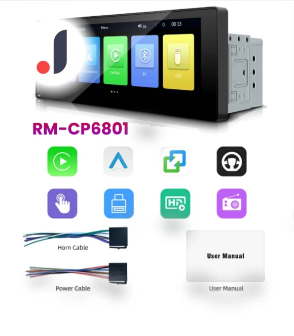 HD Touchscreen MP5 Player Car Radio — Stereo Receivers, Happy Home Mall