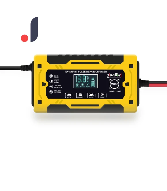 Intelligent Motorcycle Battery Charger with Pulse Repair Function — Battery Chargers, AI Supermarket
