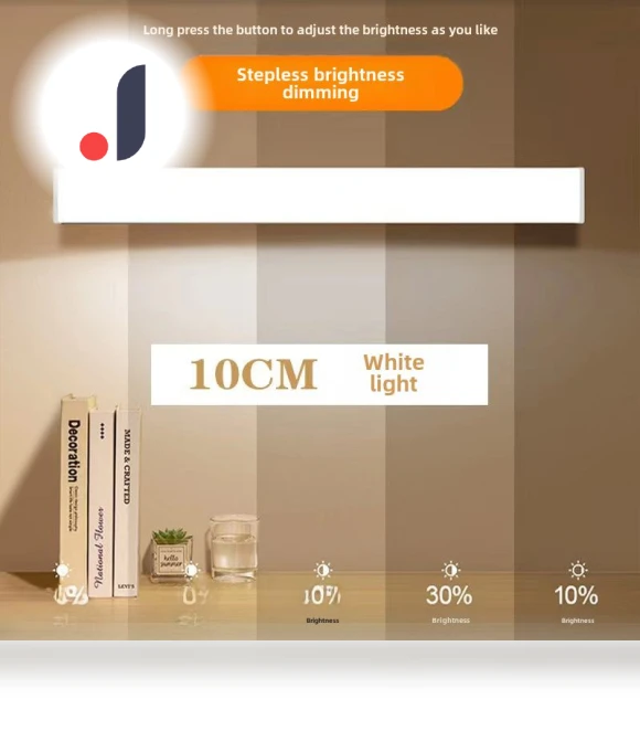 Magnetic LED Strip Night Light with Motion Sensor — LED Strips, AI Market