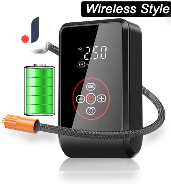 Portable Car Air Pump with Digital Display — Inflation Devices, LIAESMART