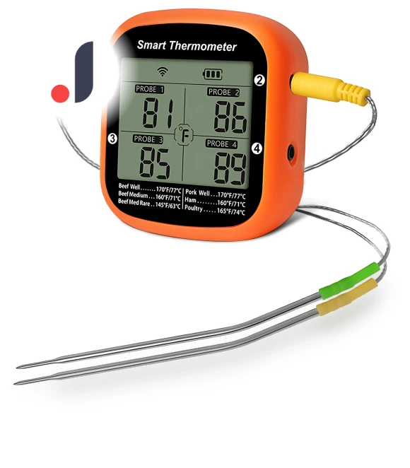 Smart Meat Thermometer — Instant-Read, COOKING-MALL