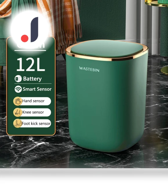 Smart Sensor Trash Can — Kitchen Cans, World Auto Parts