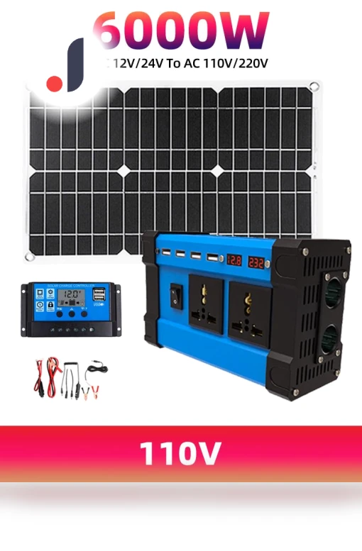 Solar Power System Inverter with Smart Charge Controller — Power Inverters, A Auto Parts Mall