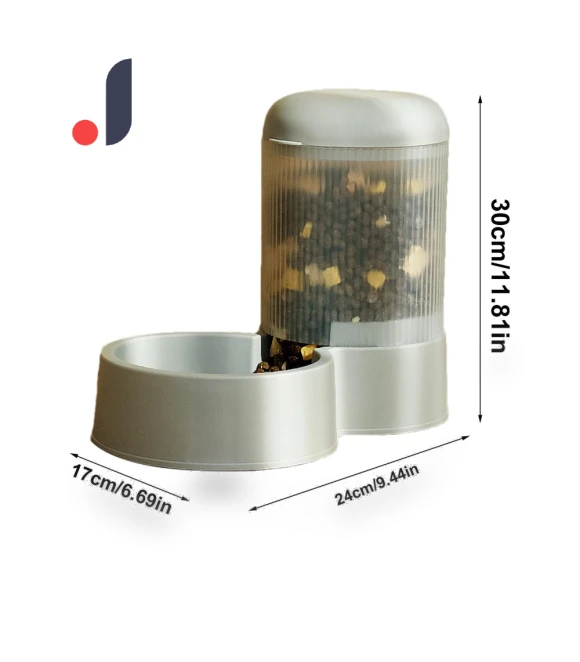 Automatic Pet Feeder and Water Bowl — Feeders, Smart Pet Supplies