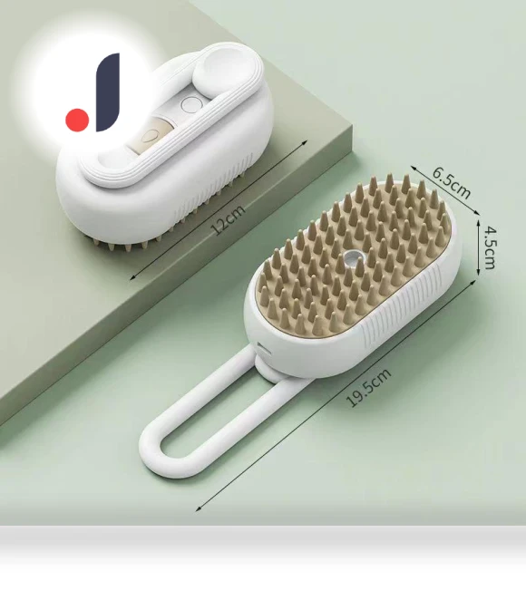 Electric Pet Grooming Brush with Steam — Brushes, Smart Pet Supplies