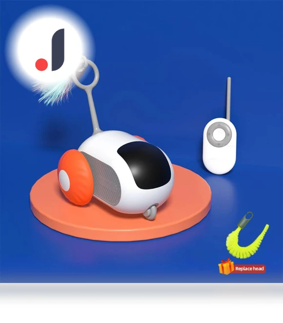 Interactive Smart Toy Car for Cats and Dogs — Interactive Animal Companions, Smart Pet Supplies