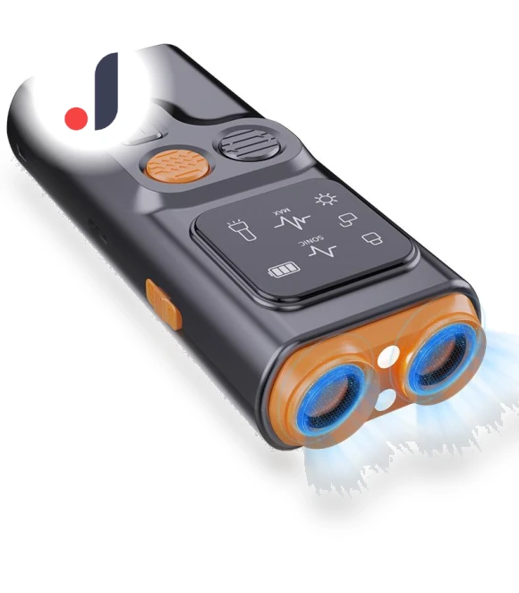 Portable Anti-Bark Device with Flashlight — Sonic Deterrents, Smart Pet Supplies