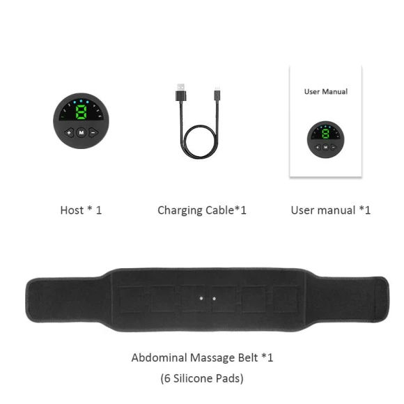 Smart EMS Abdominal Muscle Stimulator Belt, Binchi Keji Travel