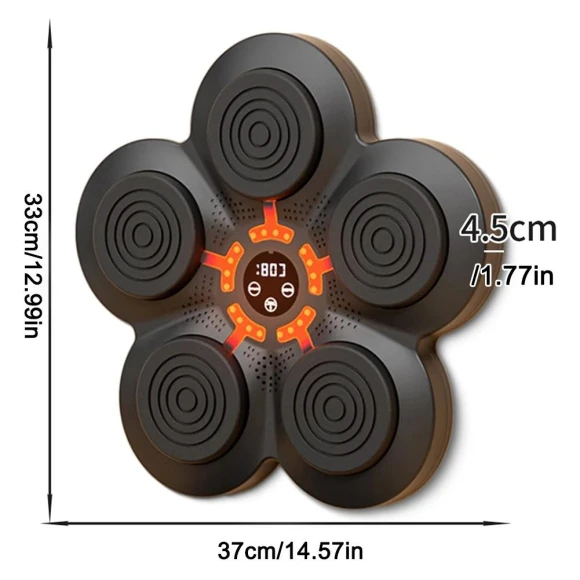 Smart Music Bluetooth Boxing Wall Target — Smart Boxing Trainer, Binchi Keji Travel