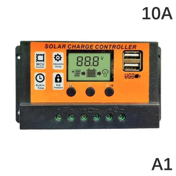 Solar Charge Controller — Solar Charge Controller, One-point-three