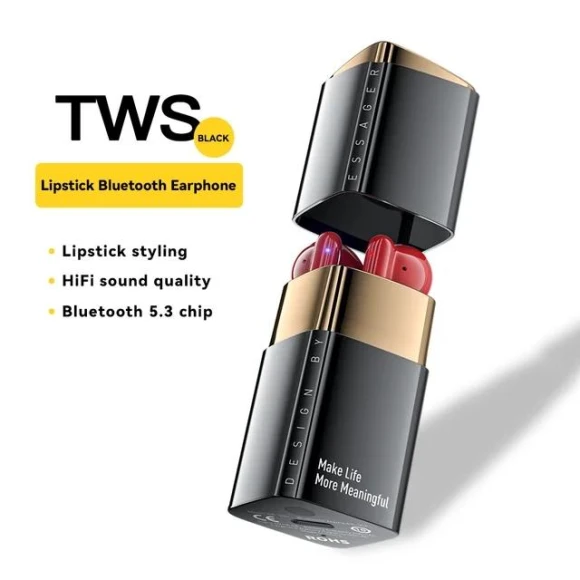 TWS Lipstick Wireless Earbuds — Wireless Earbuds, ESSAGER