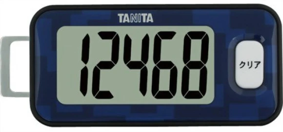3D Sensor Indigo Blue Pedometer, TANITA
