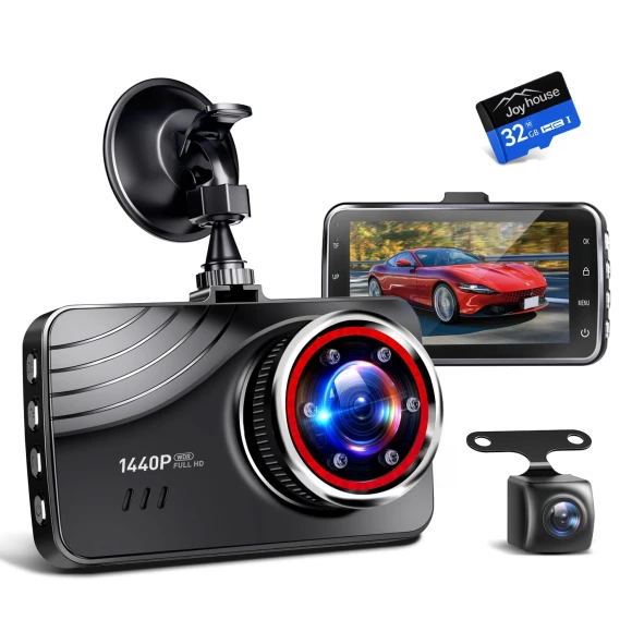 Dual Camera Dash Cam, Zen-Japan Electronics