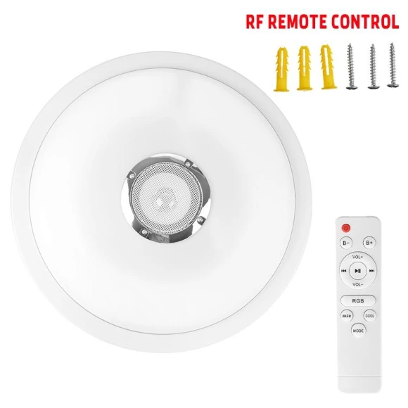 RGB Ceiling Light with Bluetooth Speaker, Decor Dream