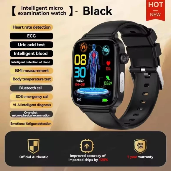 Smart Health Watch with AI Diagnostics for Women, QLY Online